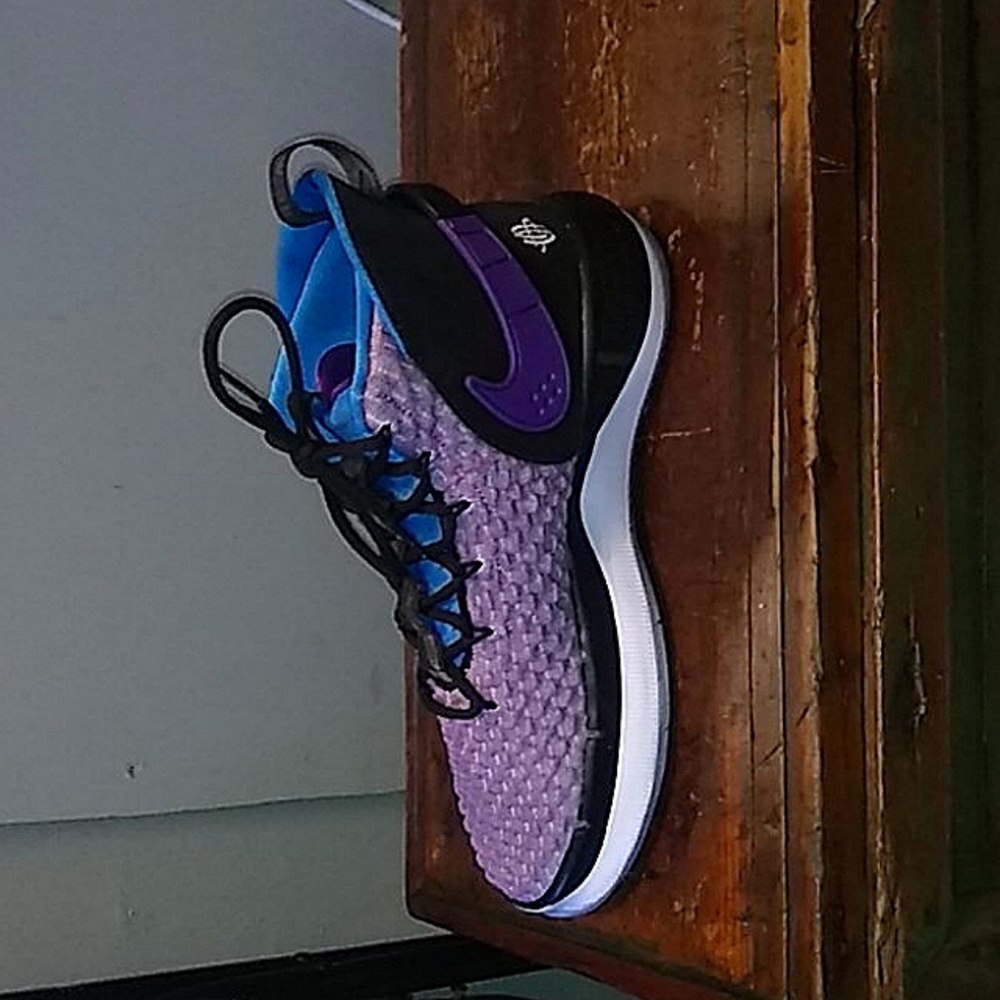 Men's Nike AlphaDunks Size 10 Purple and black